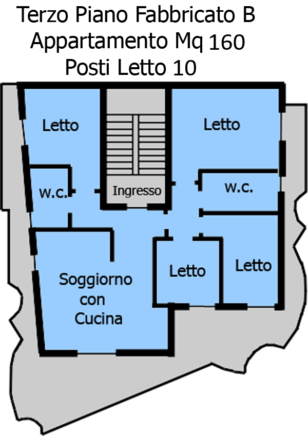 Appartamento Terzo Piano Fabbricato B